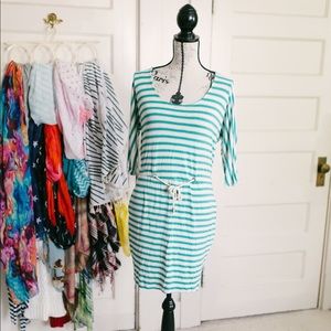 Ella Moss Striped Mini Dress